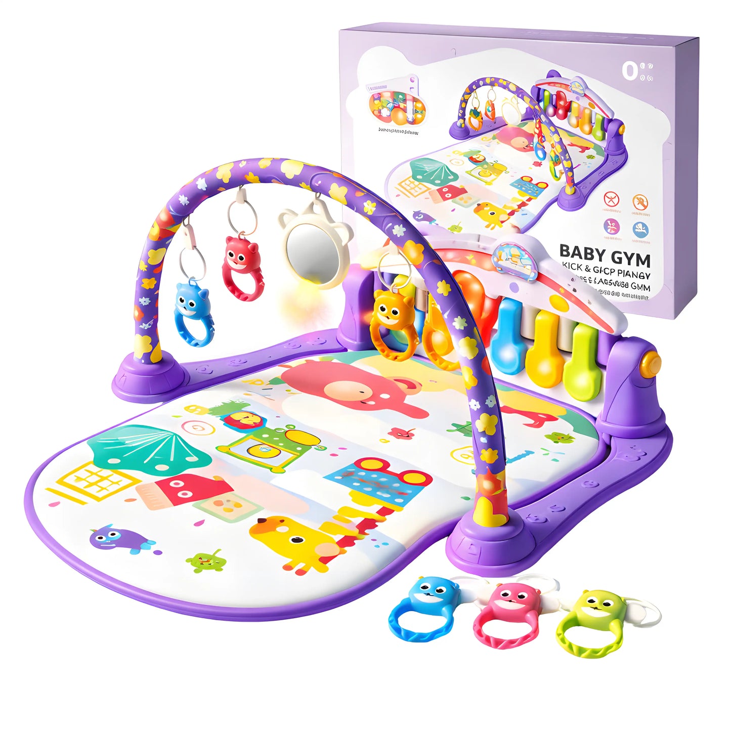Magični piano bebi gym