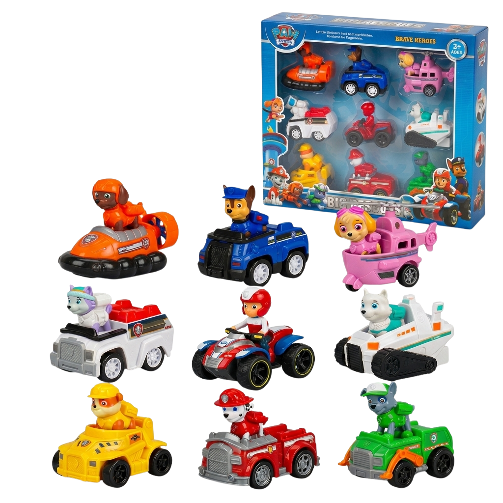 Veliki Set Figurica - Patrolne Šape