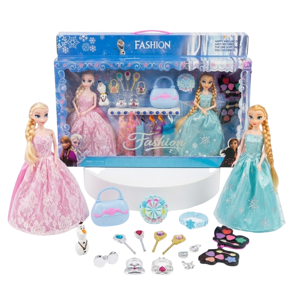 Elza i Ana – Set Haljinica i Šminke