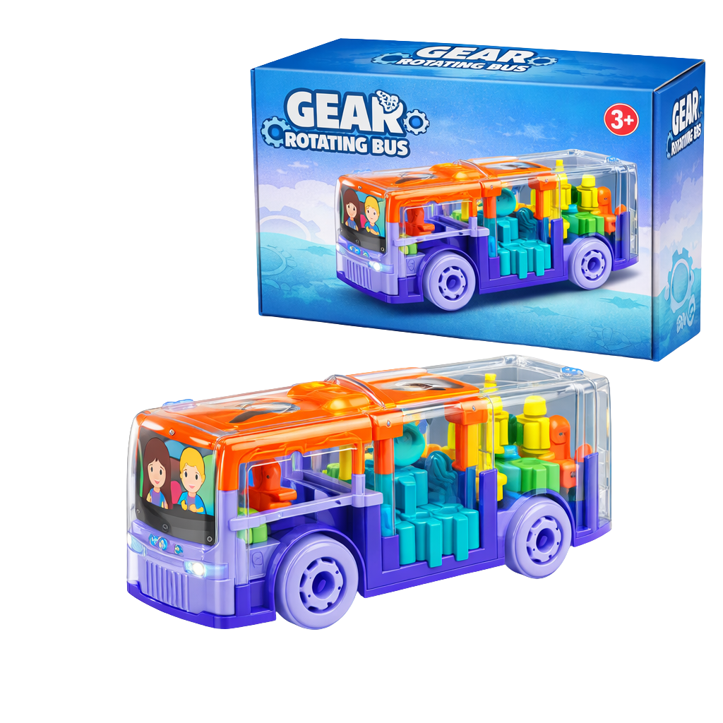 Veseli mehanički autobus