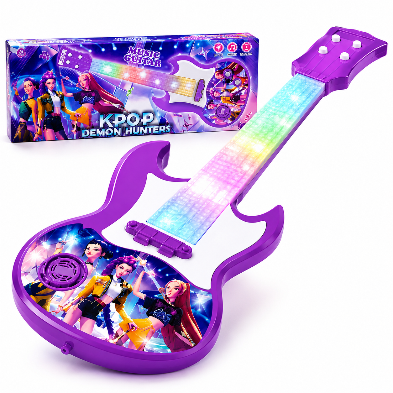 K-POP Svetleća Gitara
