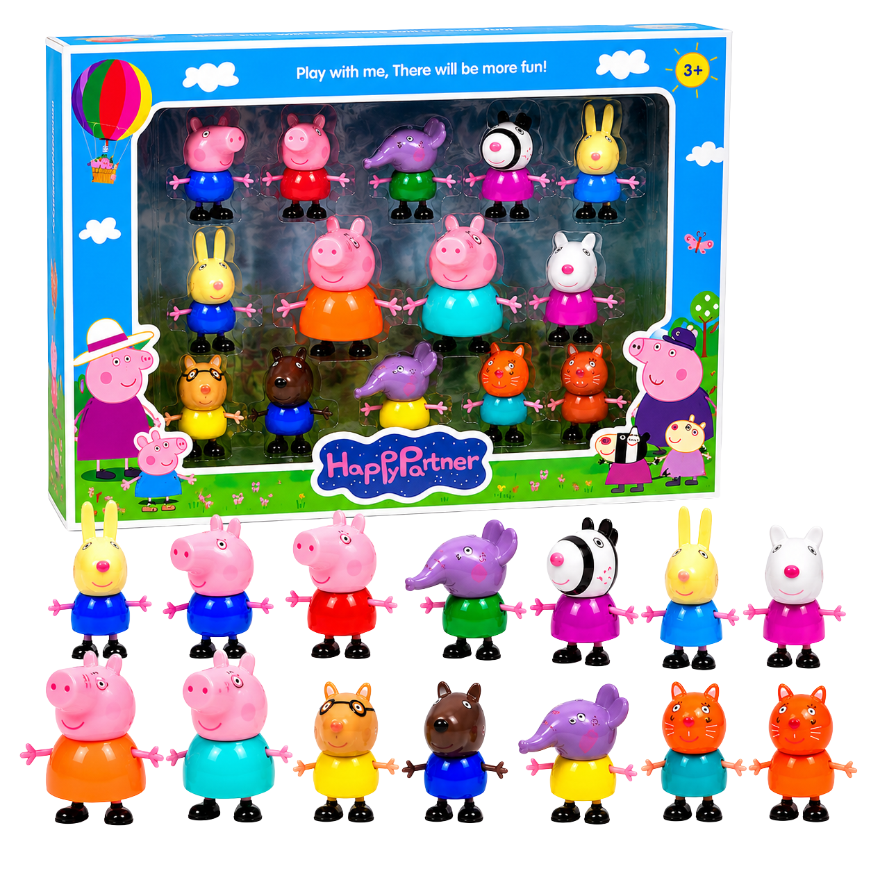 Pepa Prase – Set 14 Figurica