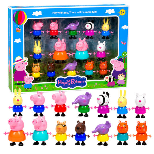 Pepa Prase – Set 14 Figurica