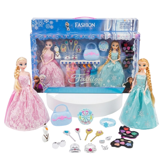 Elza i Ana – Set Haljinica i Šminke